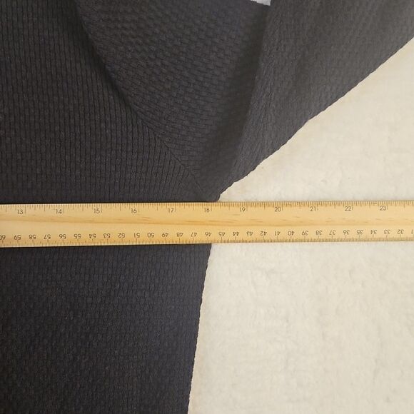 Talbots Cardigan Sweater Womens XS‎ Navy Blue Button Front Yellow White Trim - Picture 7 of 9